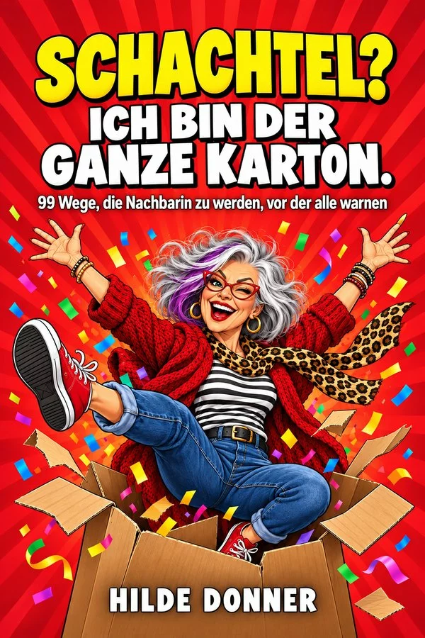 Schachtel? Ich bin der ganze Karton.